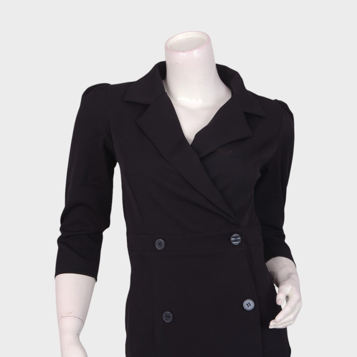 Midnight Authority – Black Blazer Dress 5