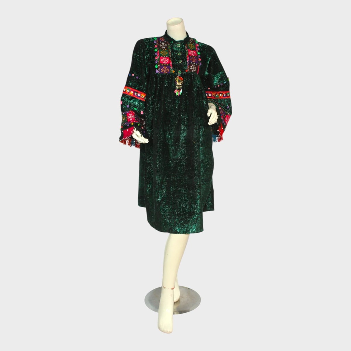 ZamZam Emerald Dress 1