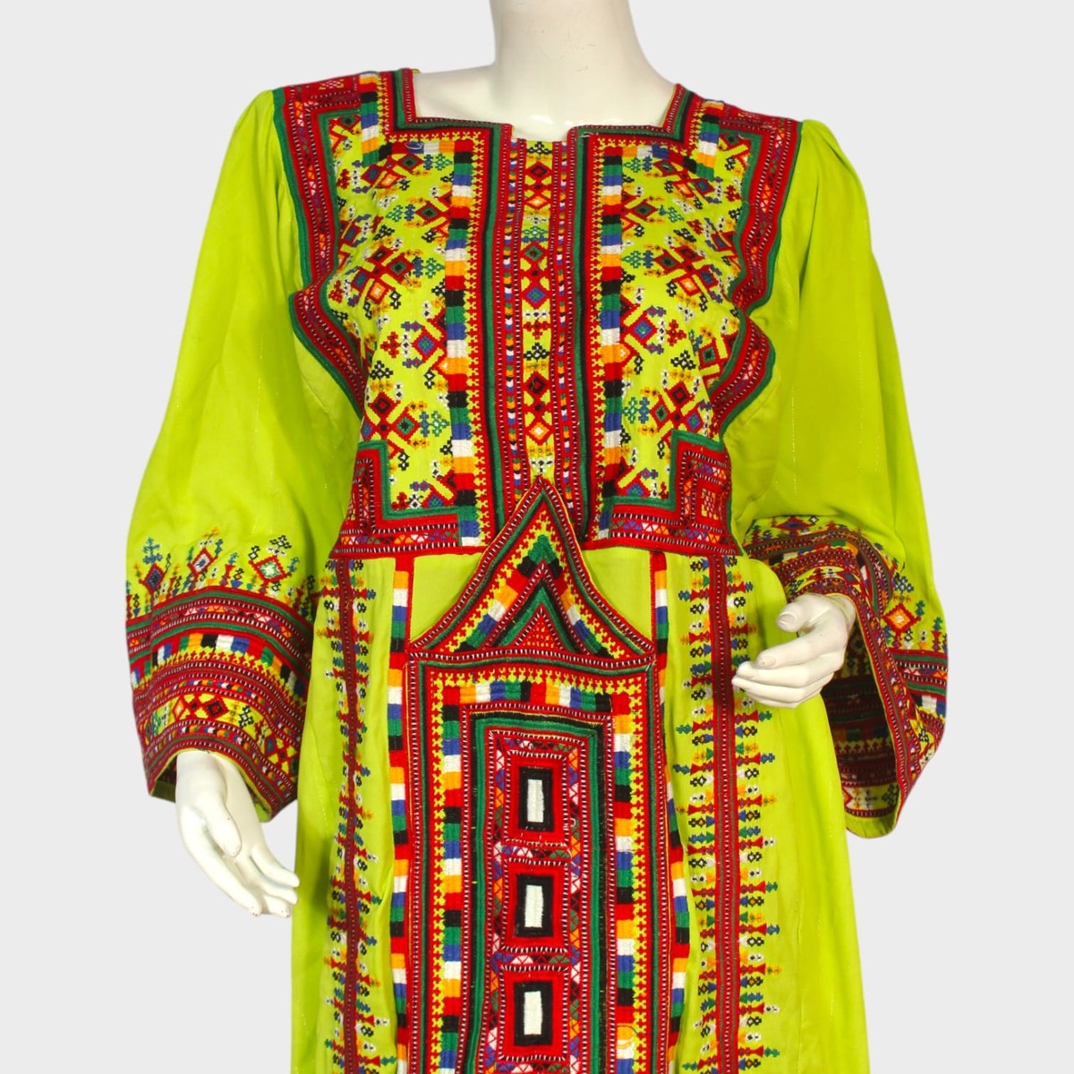 Lime Radiance Afghani Set 2