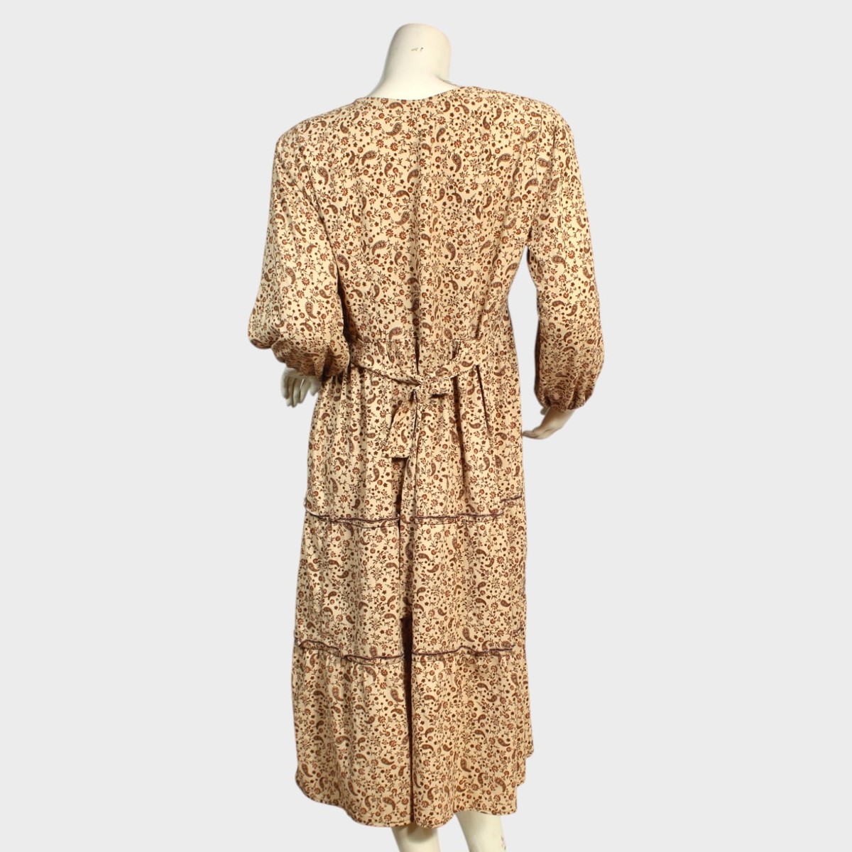 Dune Bloom Tiered Midi Dress 3