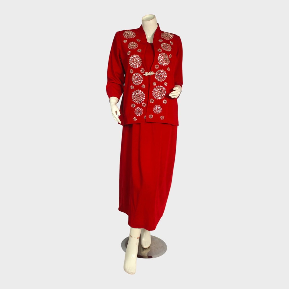 Scarlet Bloom Two-Piece Set 2