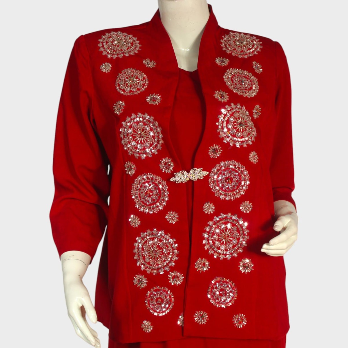 Scarlet Bloom Two-Piece Set 3