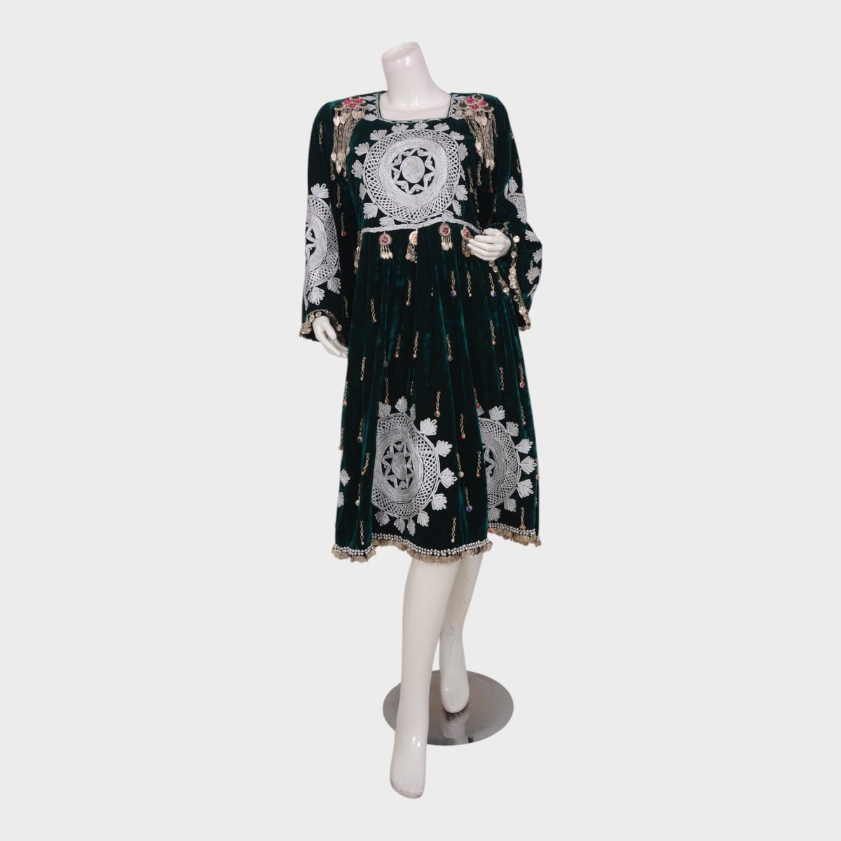 Midnight Mandala Afghani Dress 3