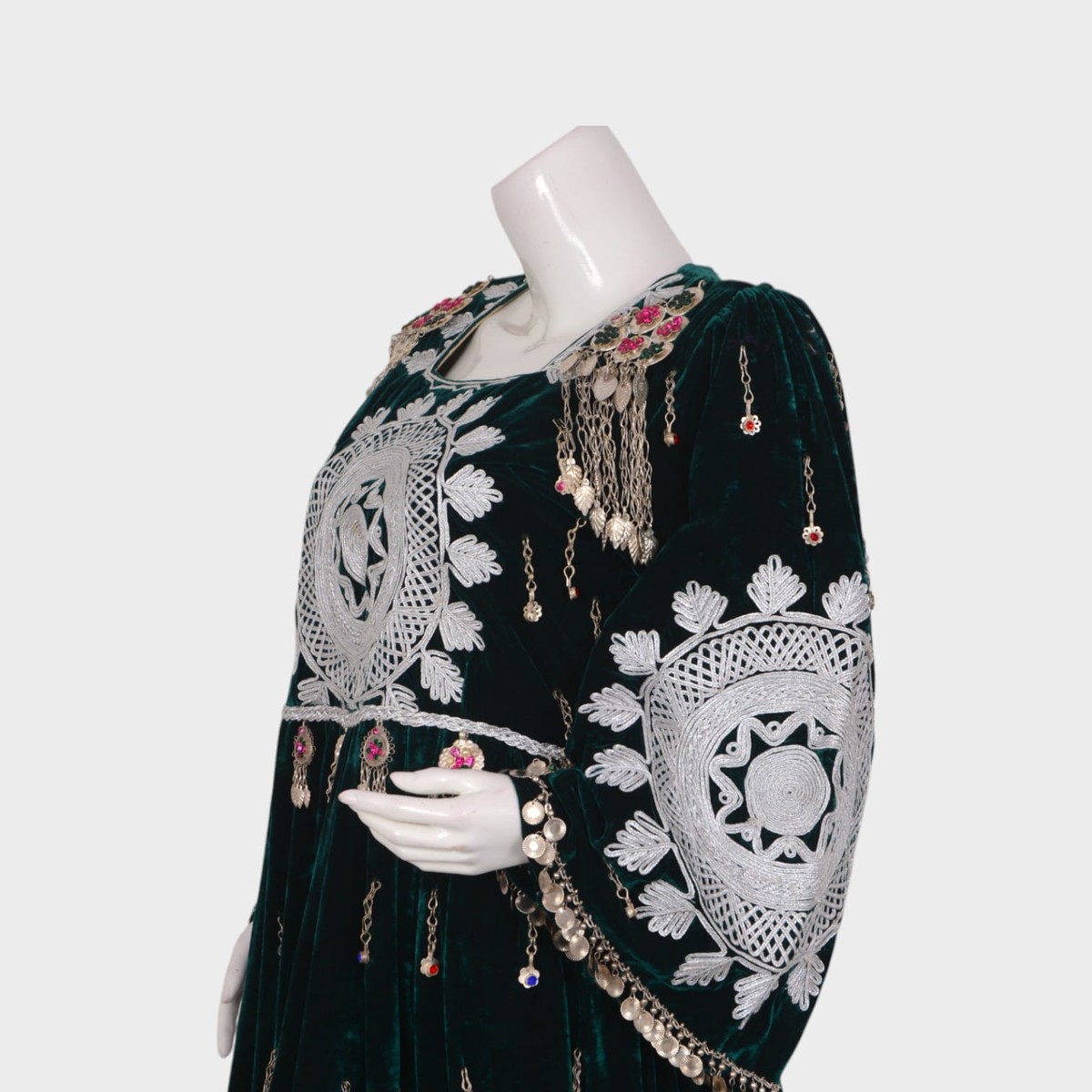 Midnight Mandala Afghani Dress 1