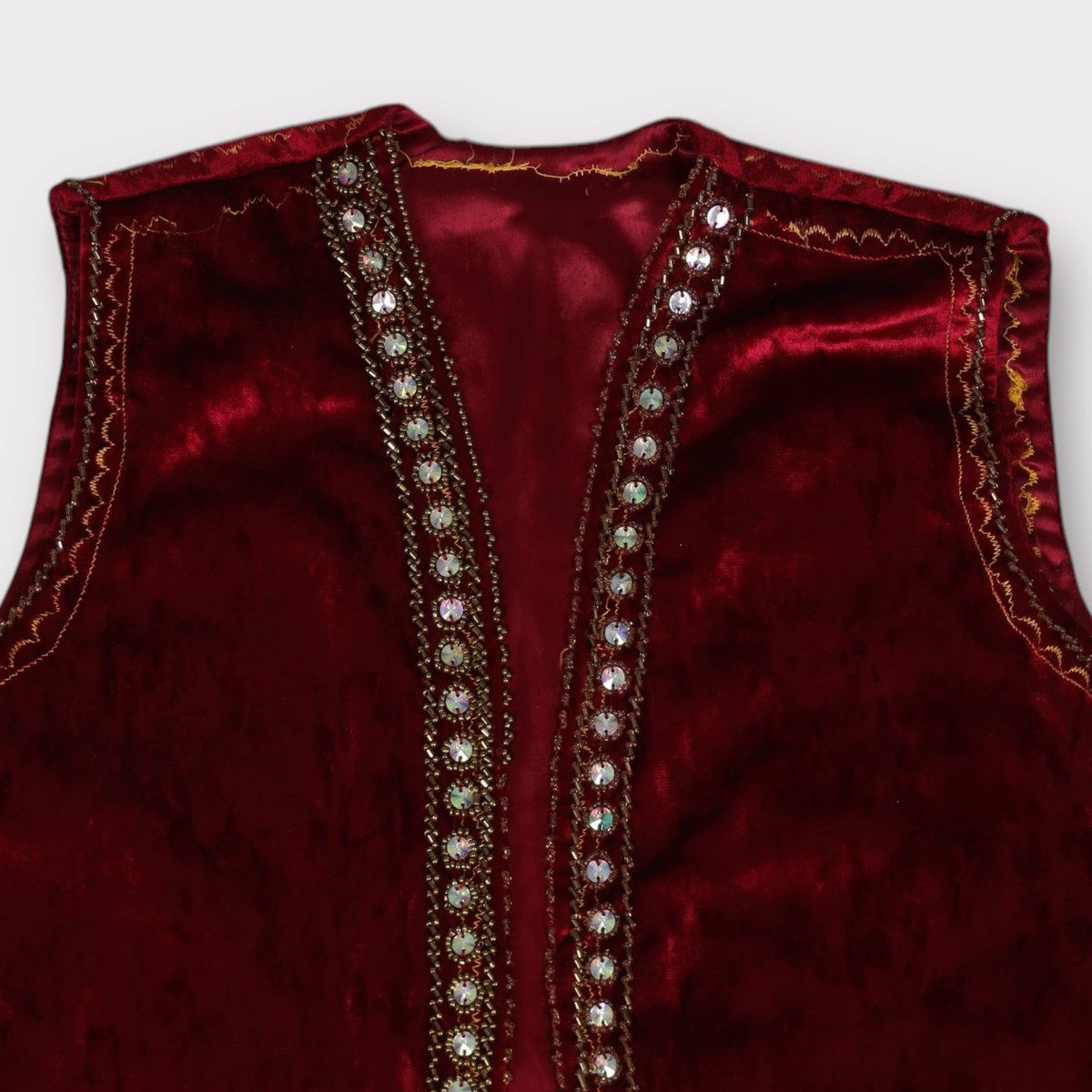 Waistcoat velvet fabric 4