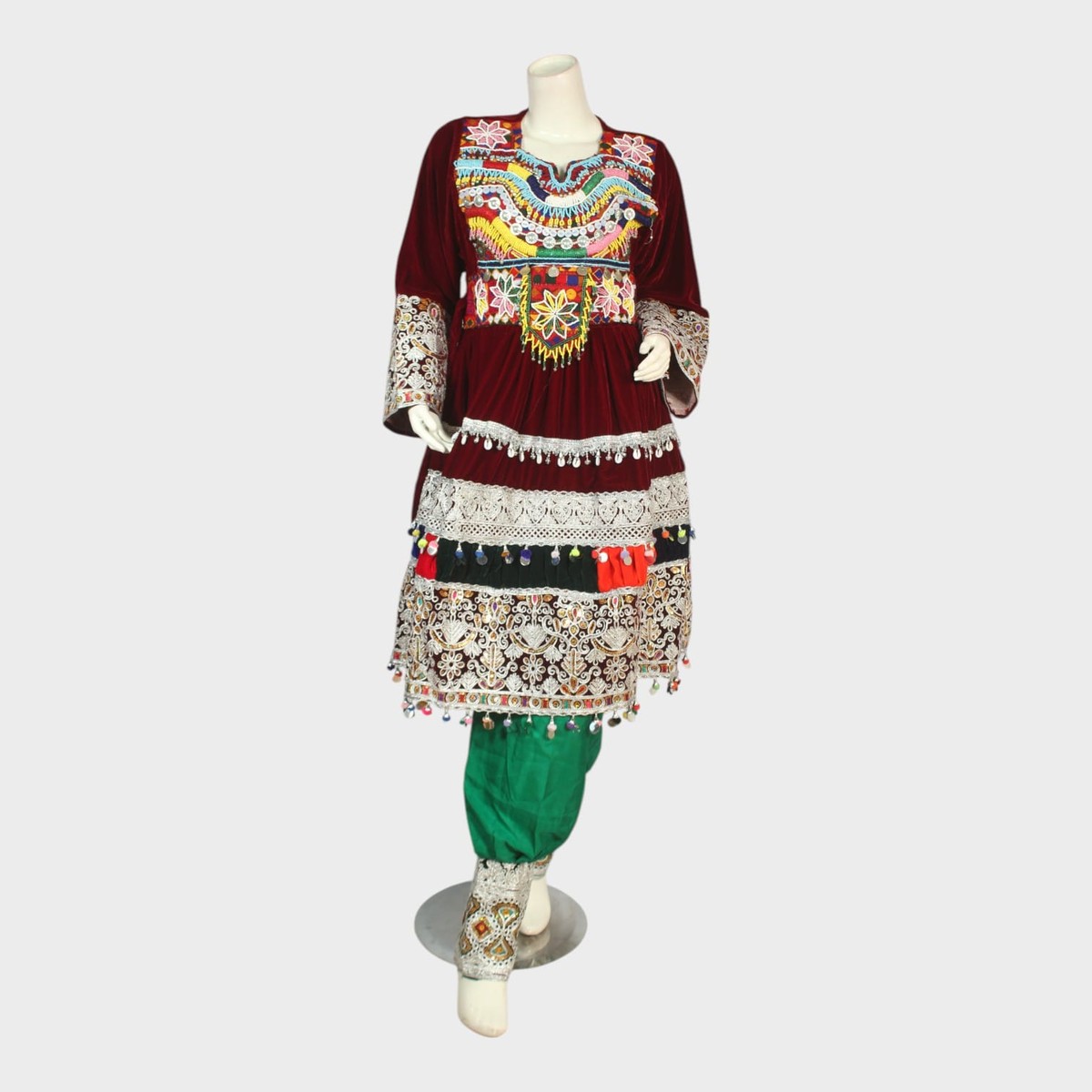 Velvet Charm Afghani Dress Set 4