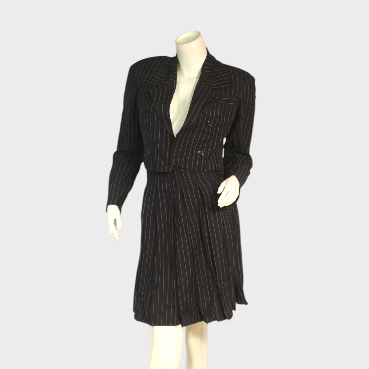Midnight Pinstripe Power Suit 2