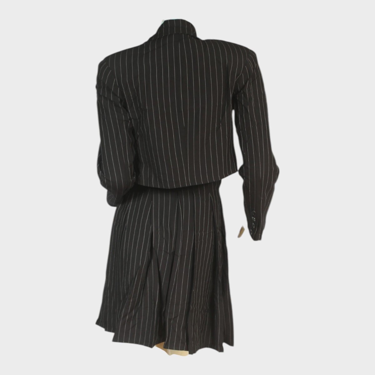 Midnight Pinstripe Power Suit 1