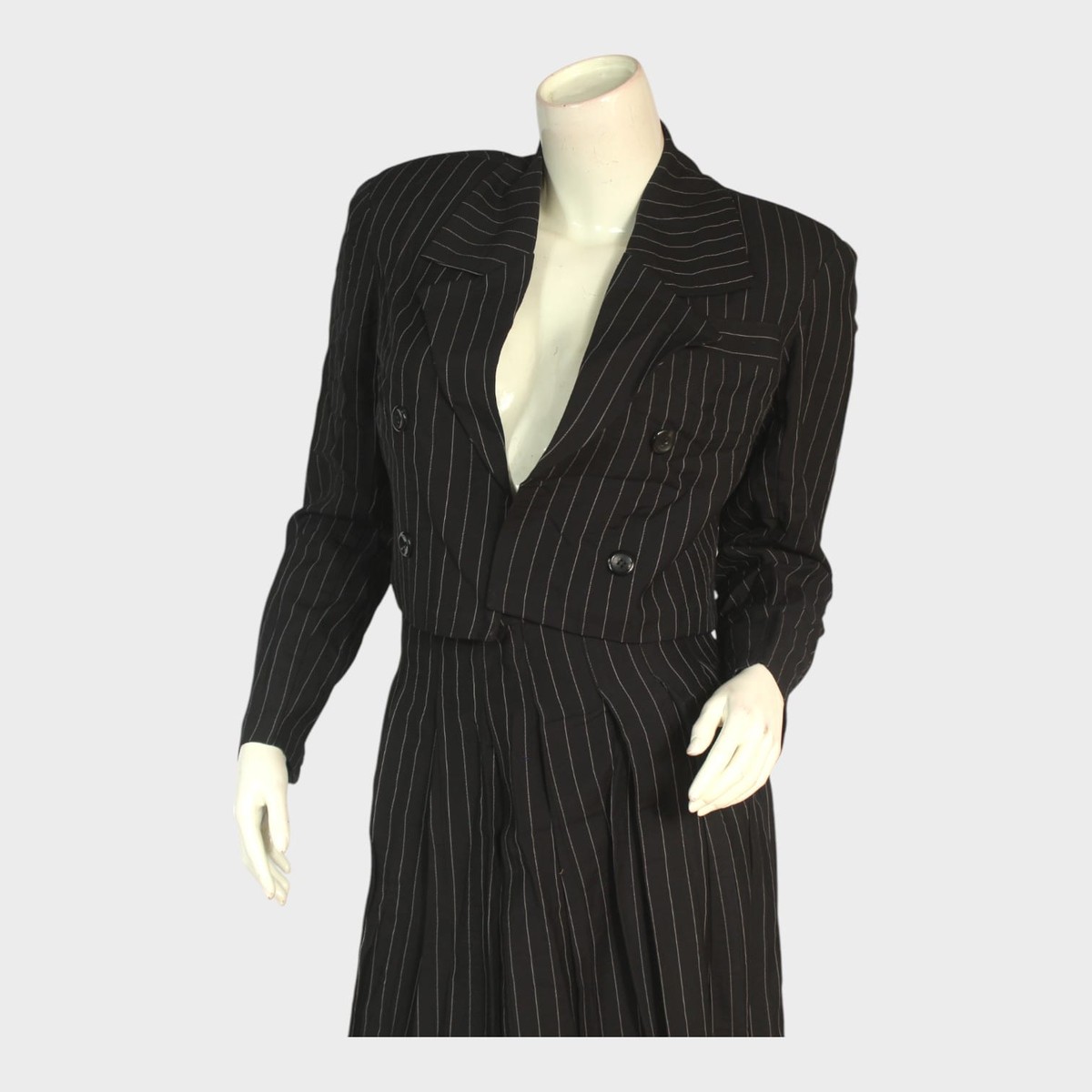Midnight Pinstripe Power Suit 3