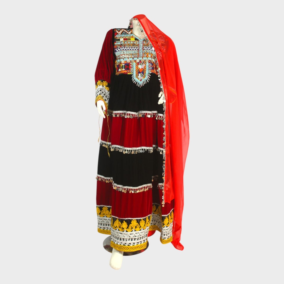 Herati Legacy Velvet Dress Set 4