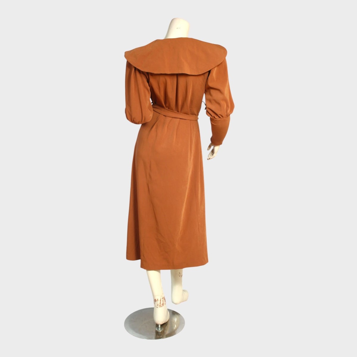 Rust Terra Belted Midi Abaya 2