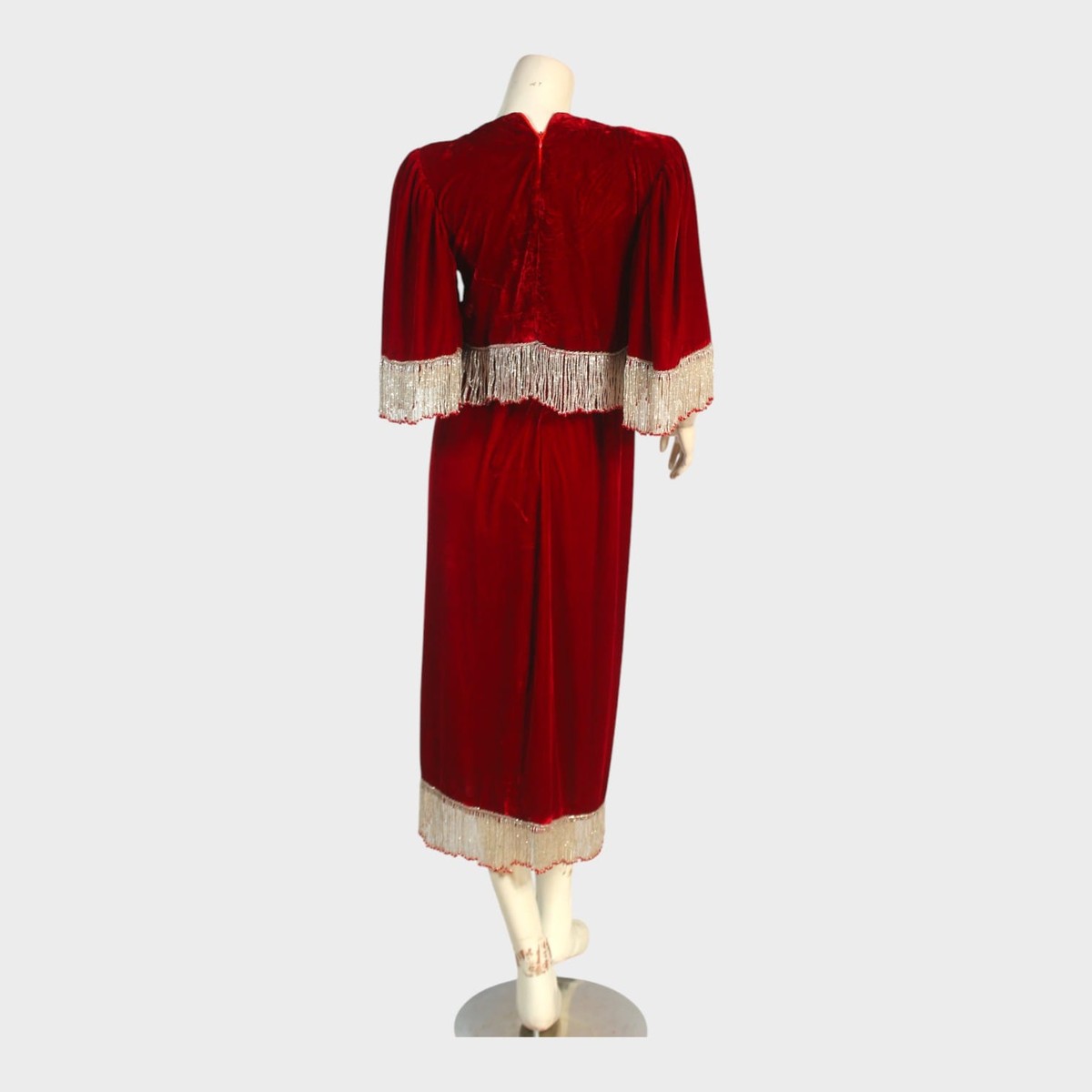 Ruby Butterfly Velvet Ensemble 3