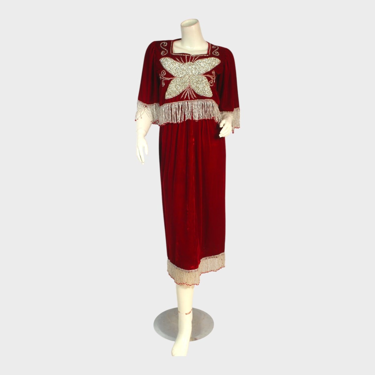 Ruby Butterfly Velvet Ensemble 1