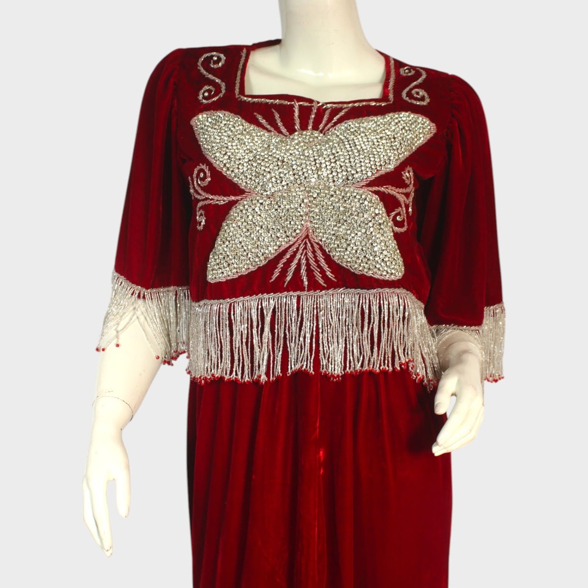 Ruby Butterfly Velvet Ensemble 2