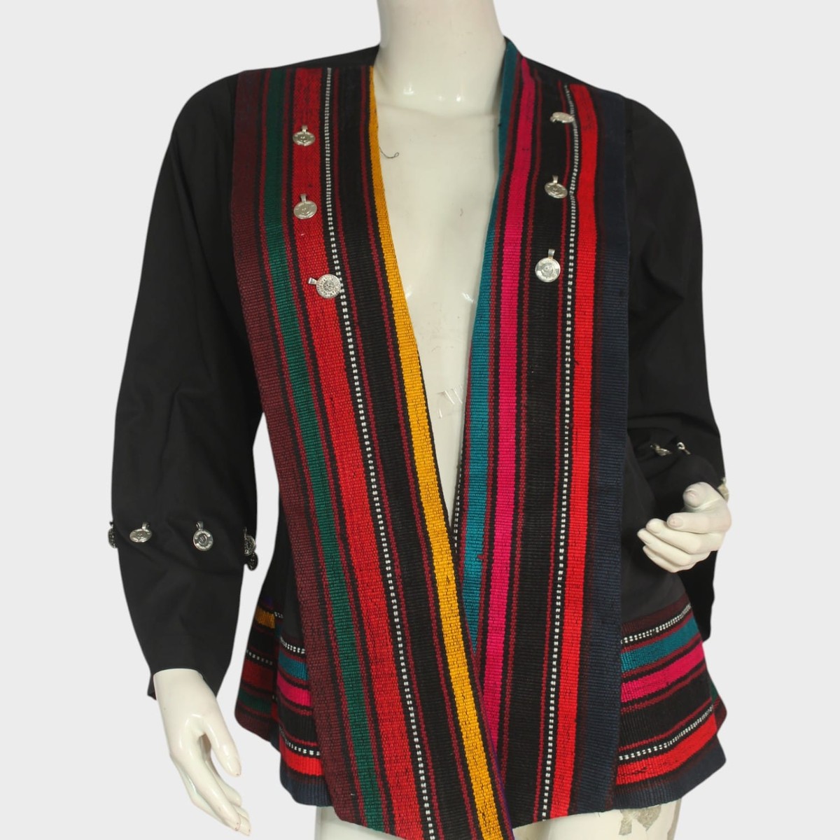 Kuchi Striped Charm Jacket, Kunduz, Afghanistan 1