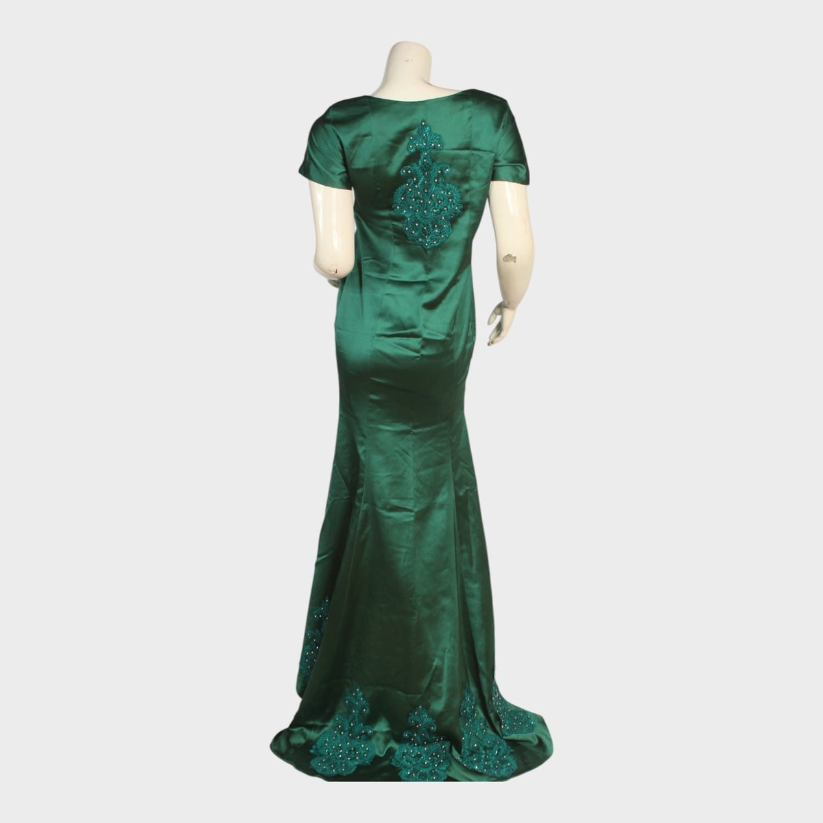 Jade Bloom Evening Gown 2