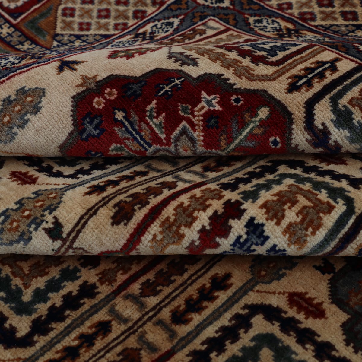Kunduz Bokhara Wool Rug – 9.8 ft x 6.6 ft 1