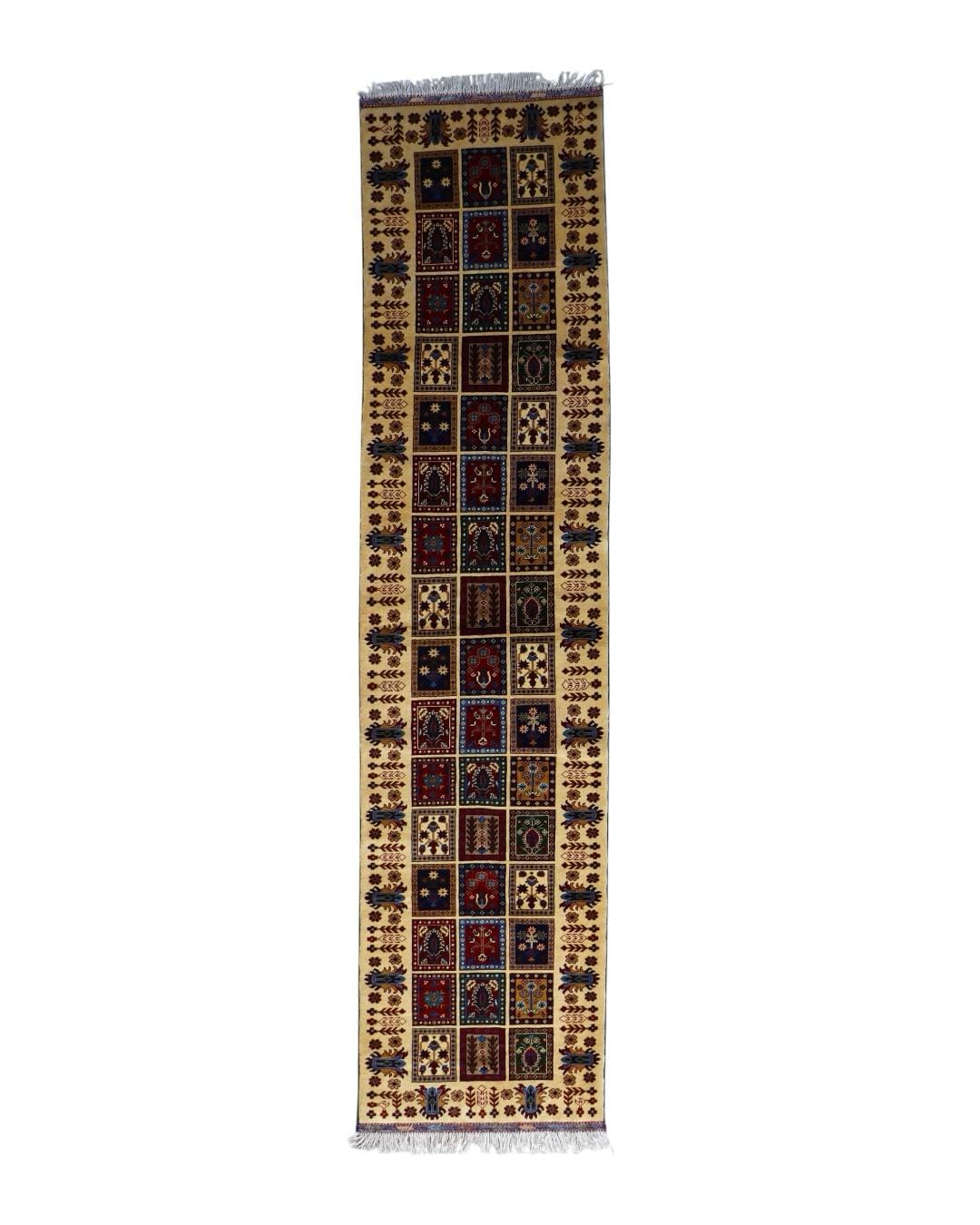 Yellow Wool Runner handmade 3