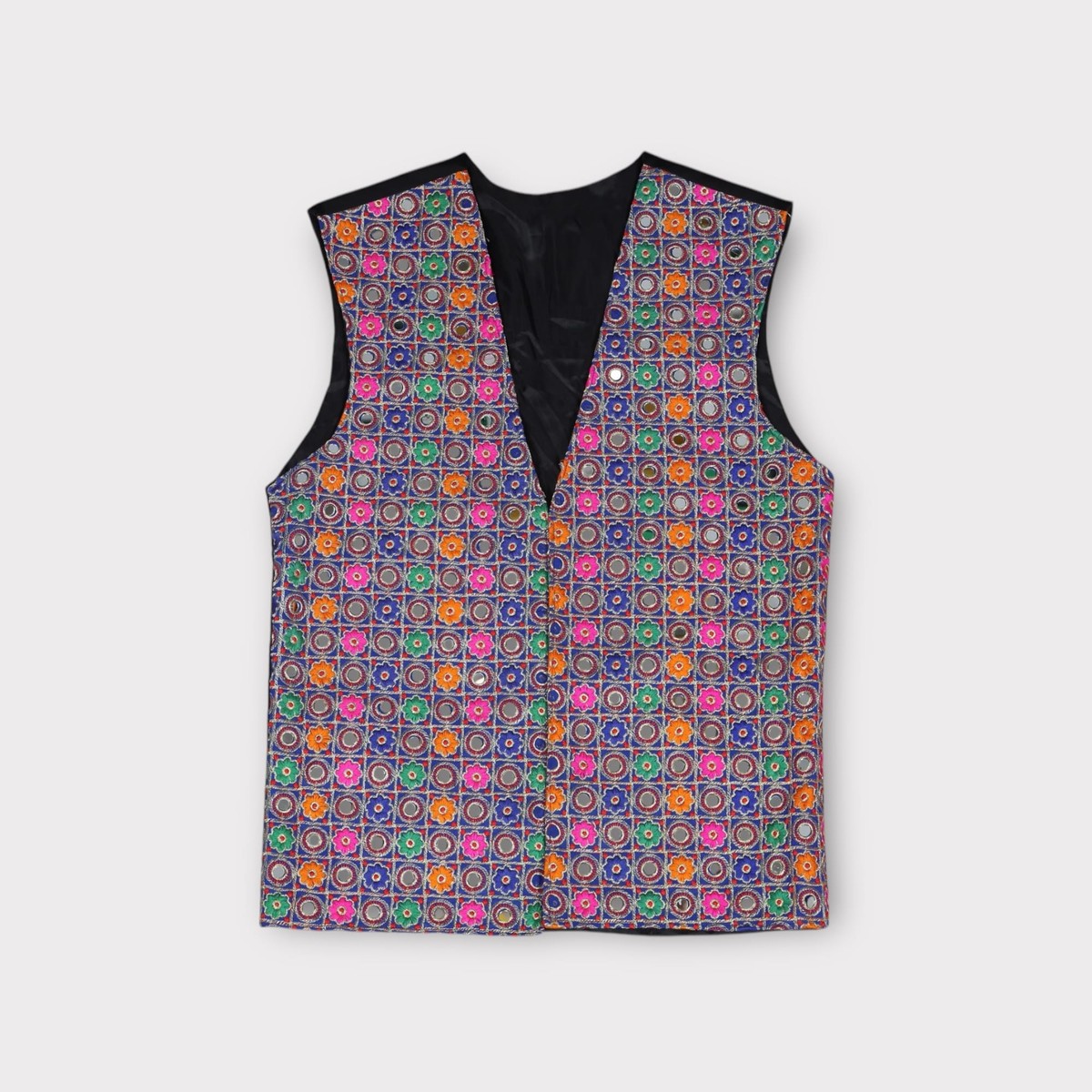 Afghan waistcoat, handmade vest 1