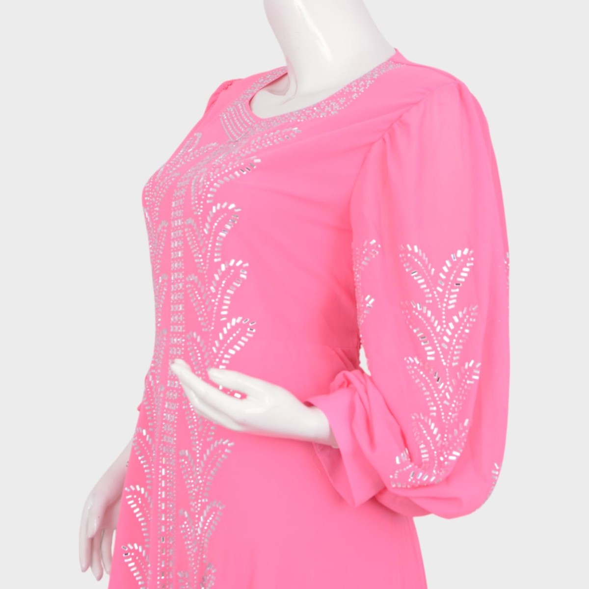 Blush Radiance Maxi Dress 3