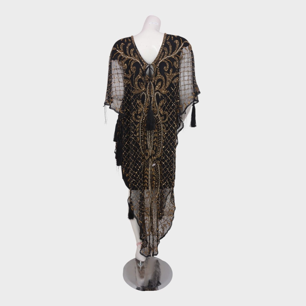 Golden Veil Kaftan Gown 3