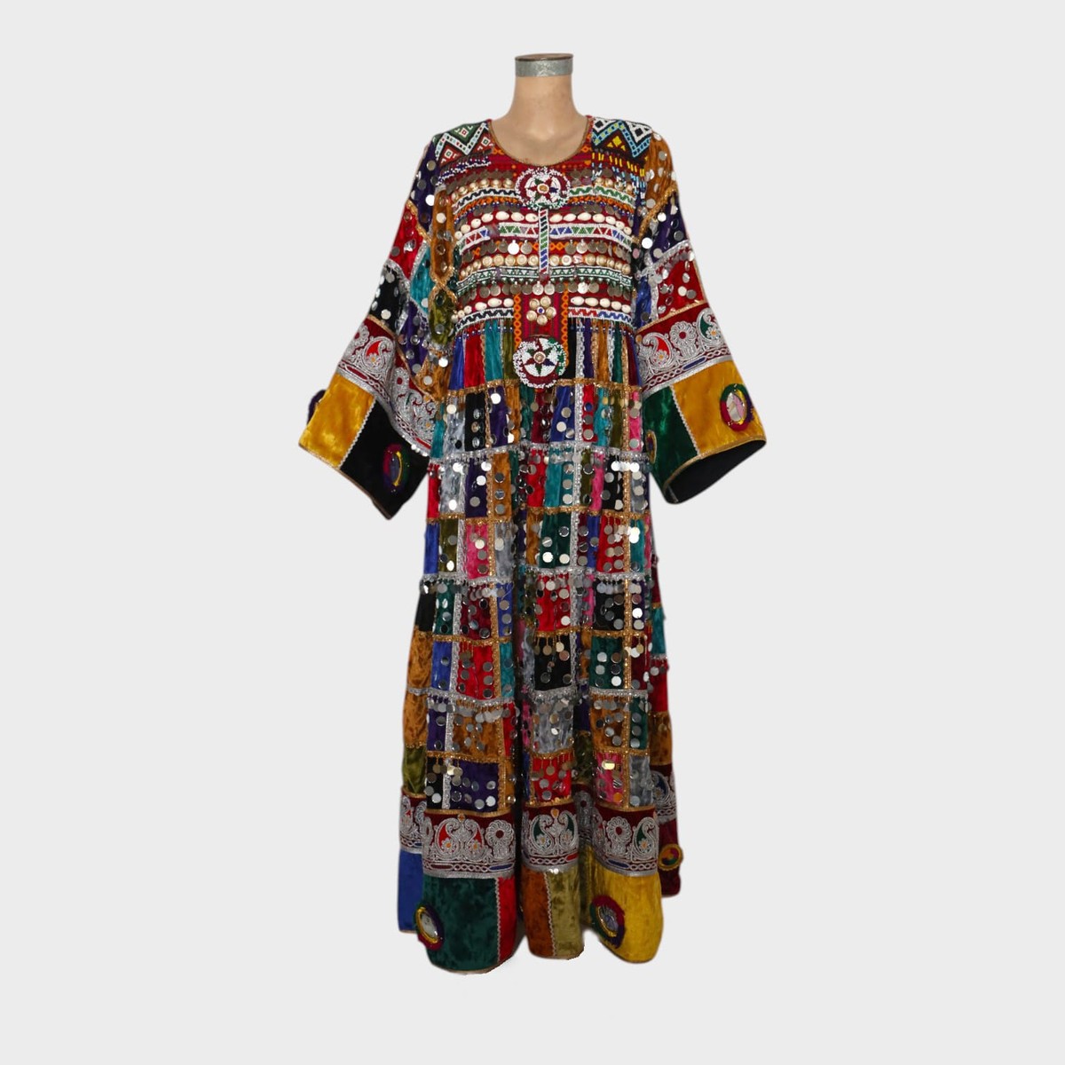 Royal Patchwork Kuchi Dress 4