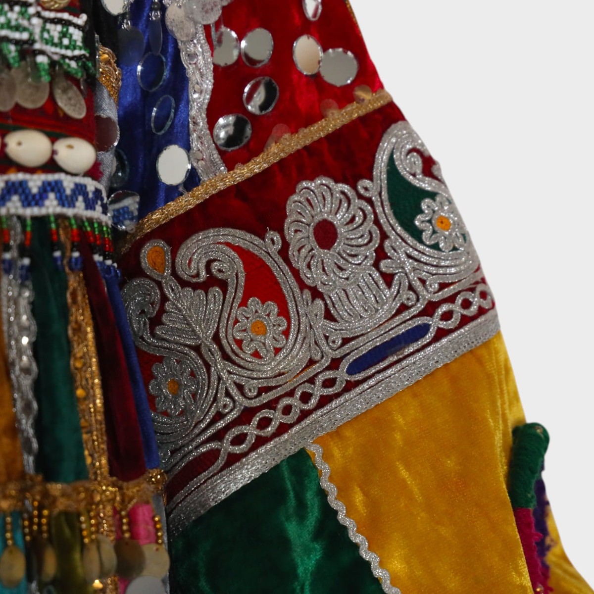Royal Patchwork Kuchi Dress 5
