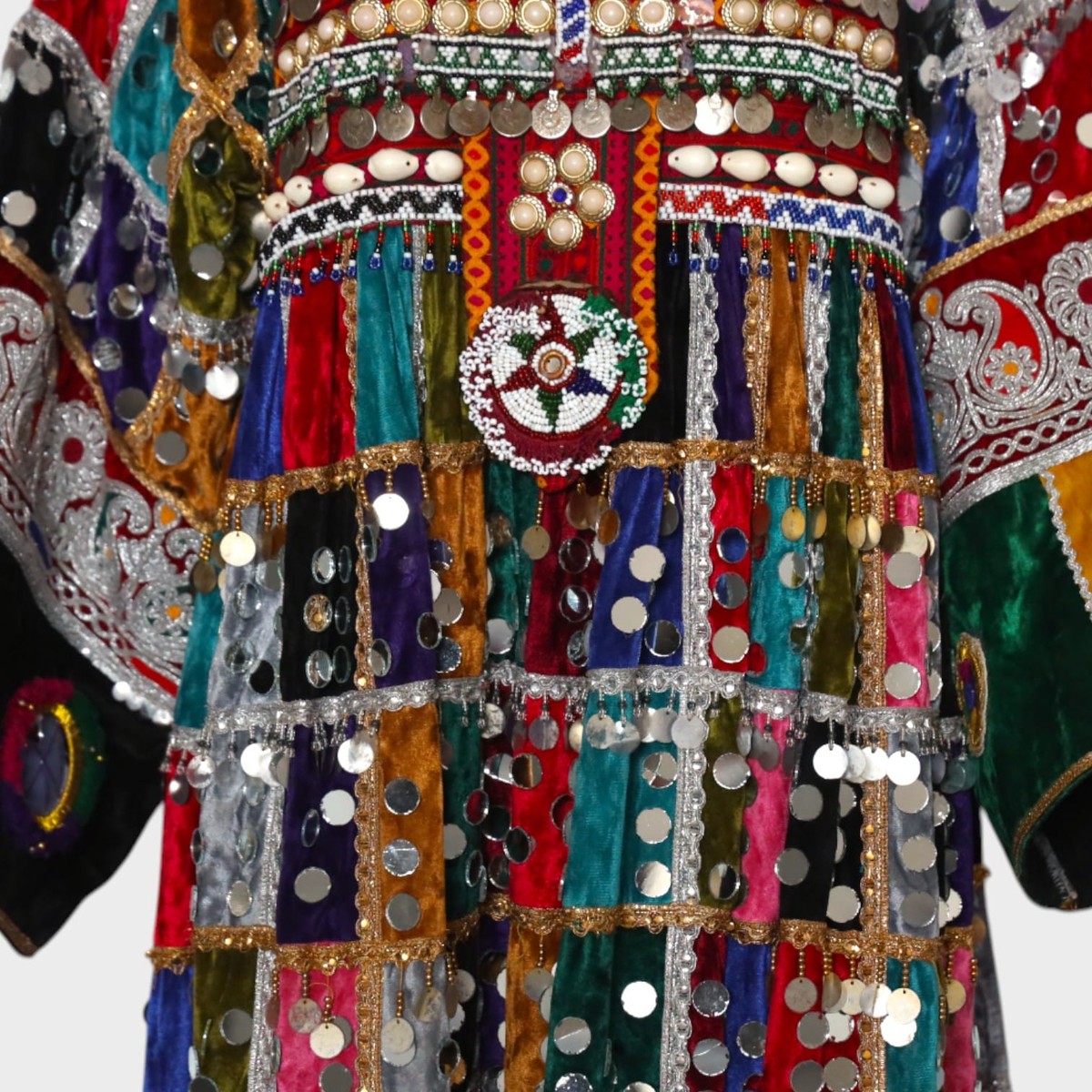 Royal Patchwork Kuchi Dress 3