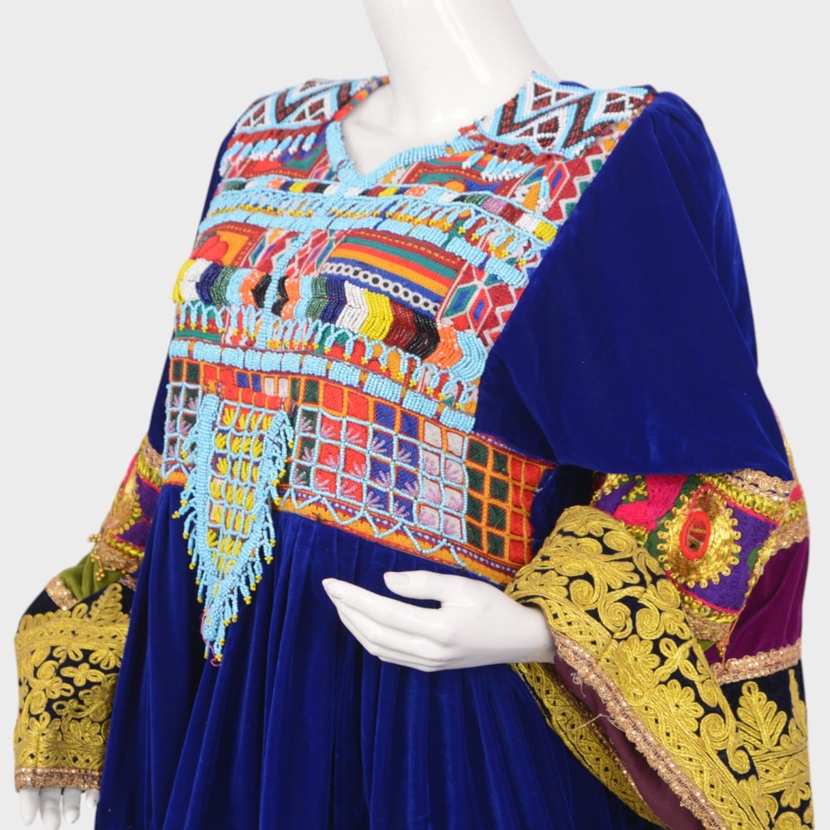 Zarina Patchwork Kuchi Dress 3