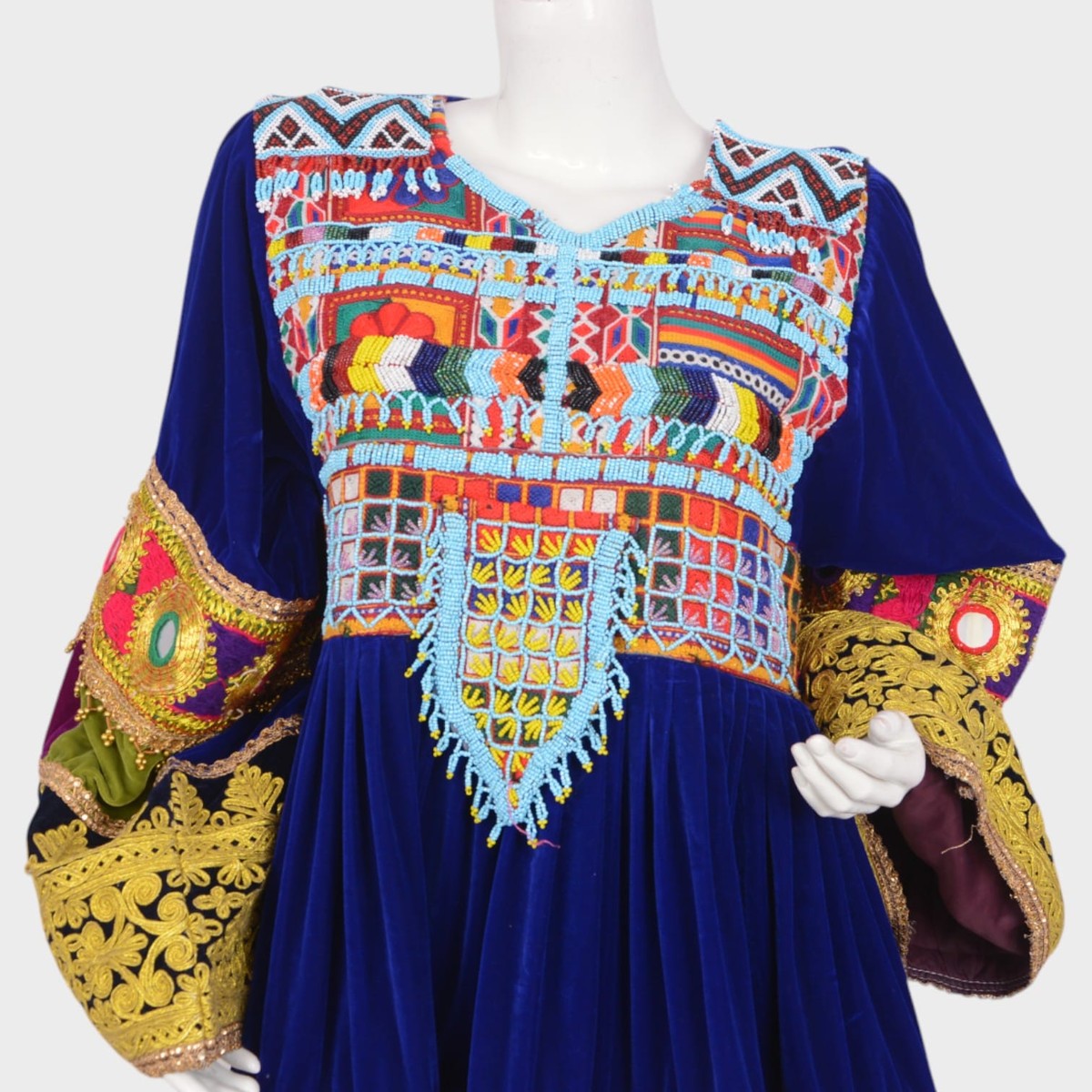 Zarina Patchwork Kuchi Dress 2