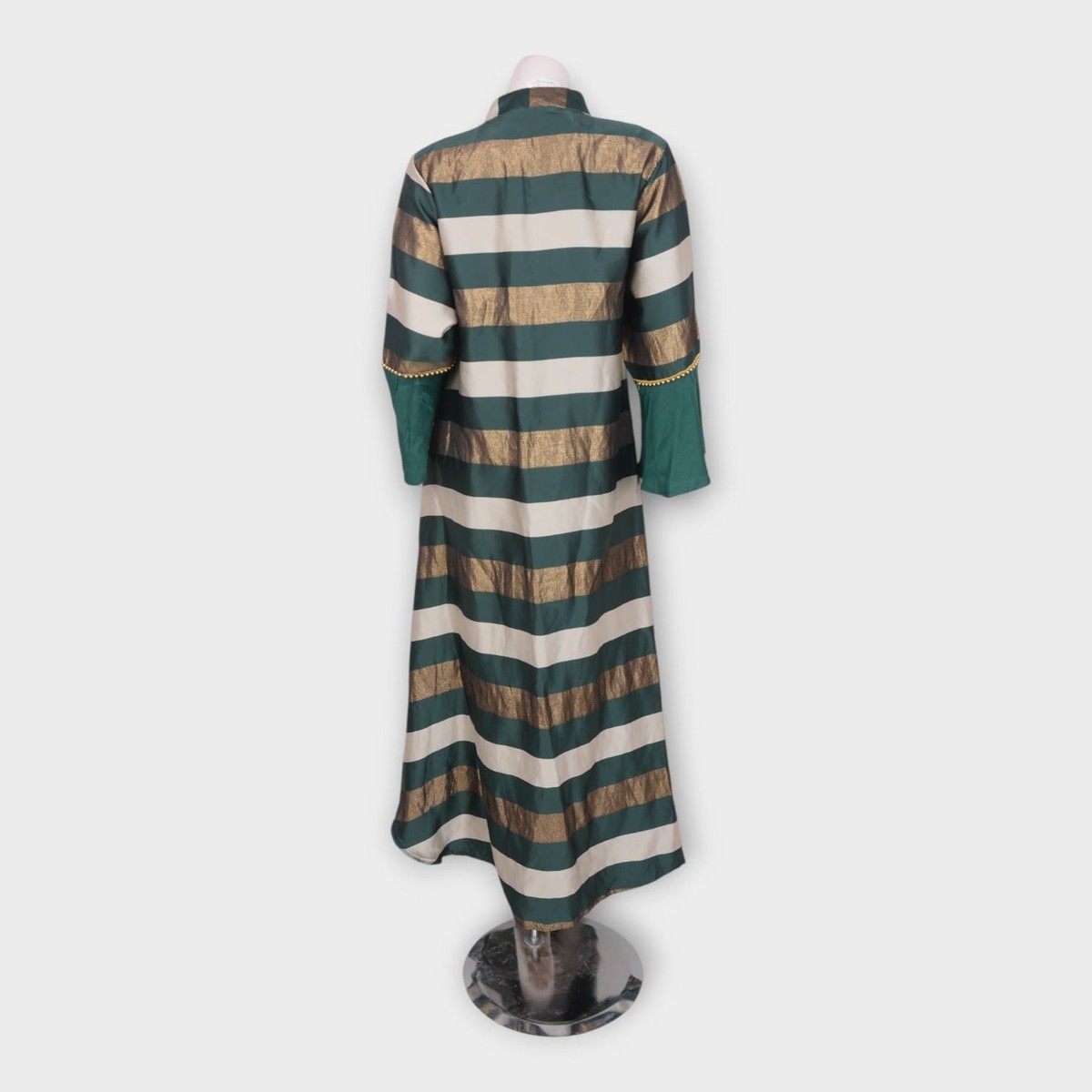 Emerald Grace Embroidered Dress 1