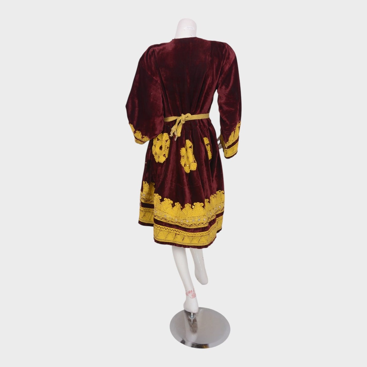 Golden Garnet Kuchi Dress 3