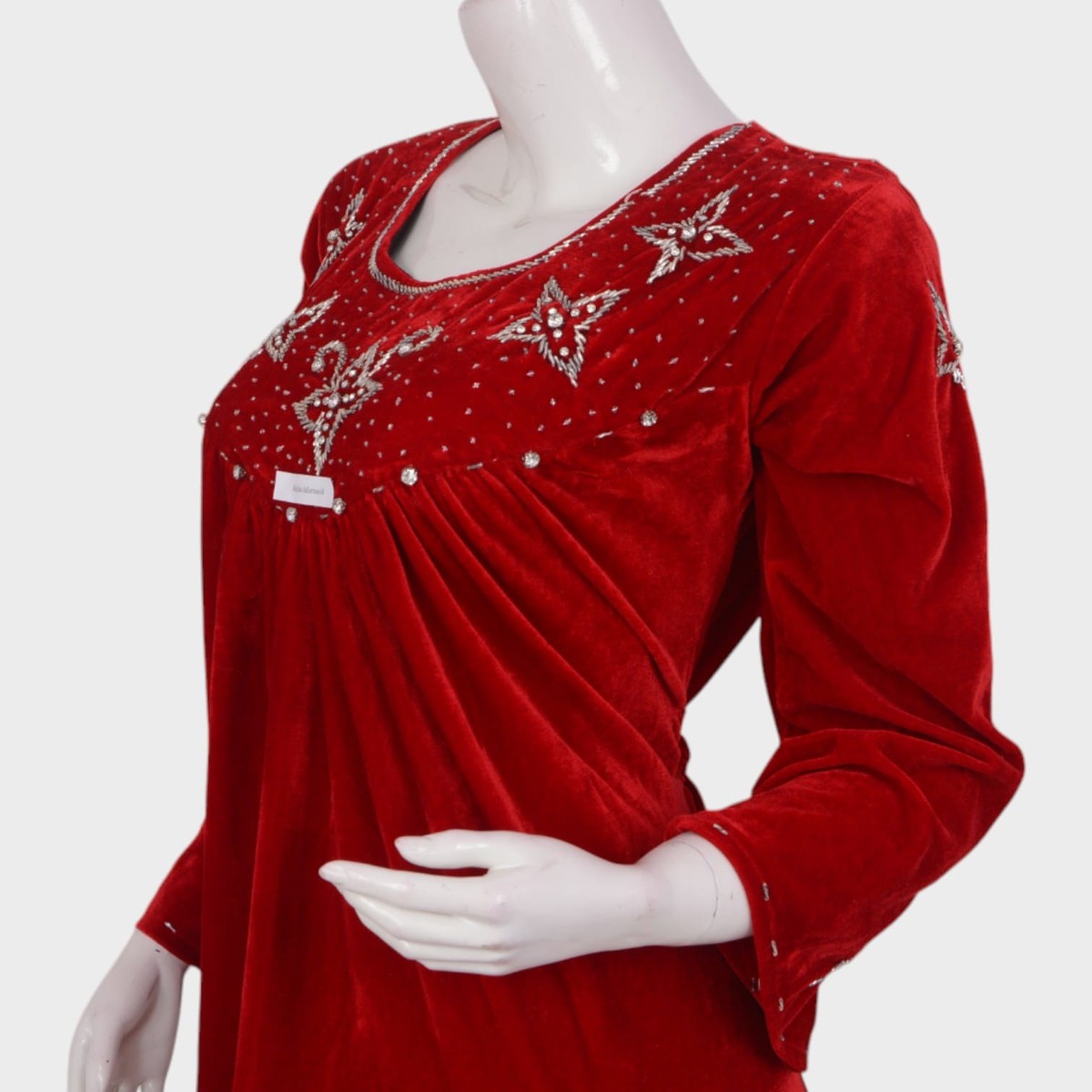 Mahro Velvet Elegance Dress 1