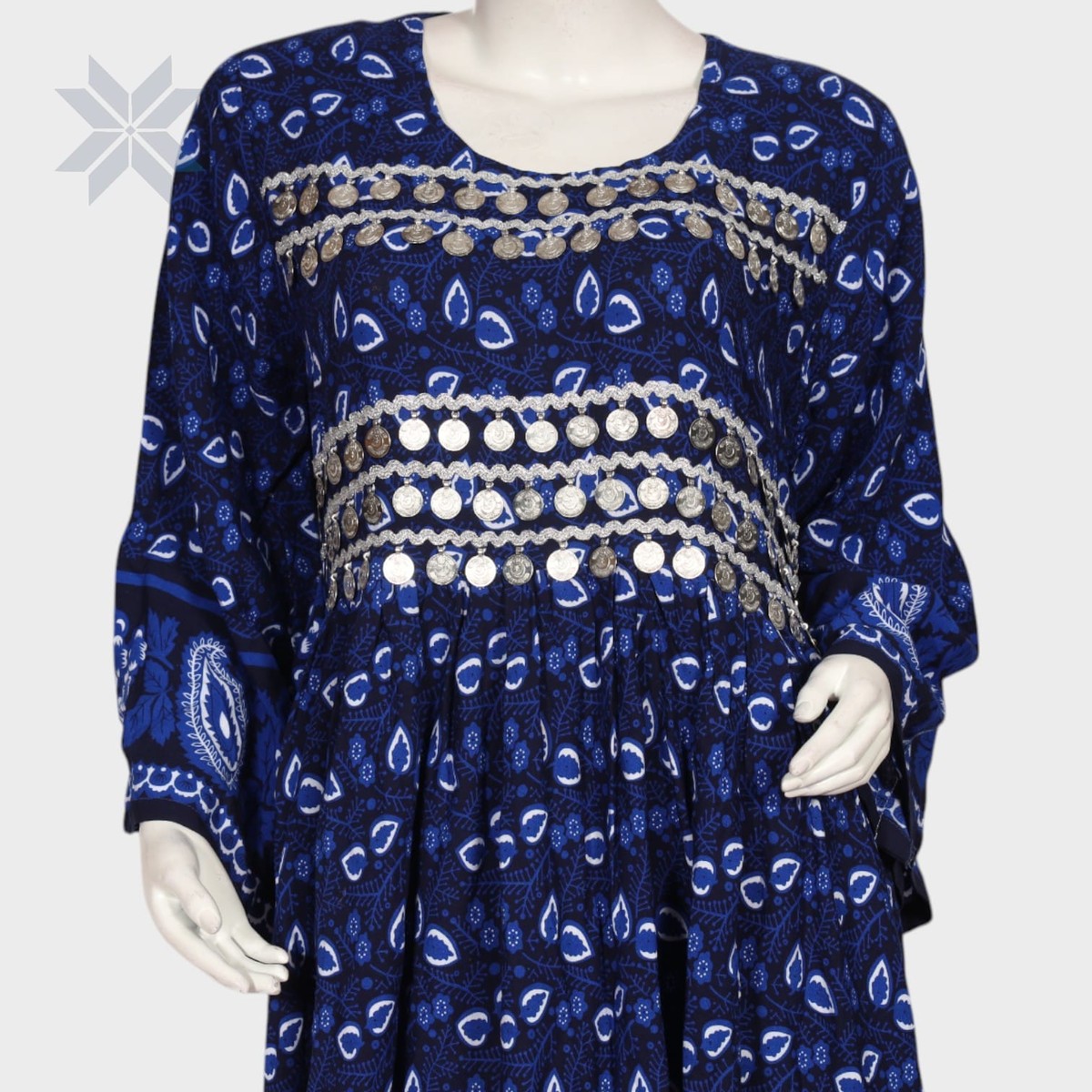 Mahsa Indigo Dress – Mirror Work Edition 1