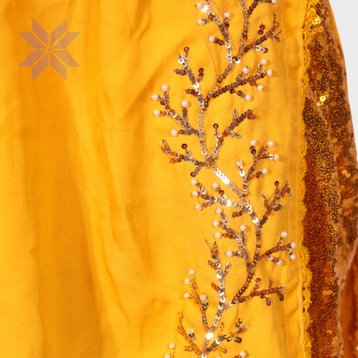 Zarnigar Mustard Glam Ensemble 3