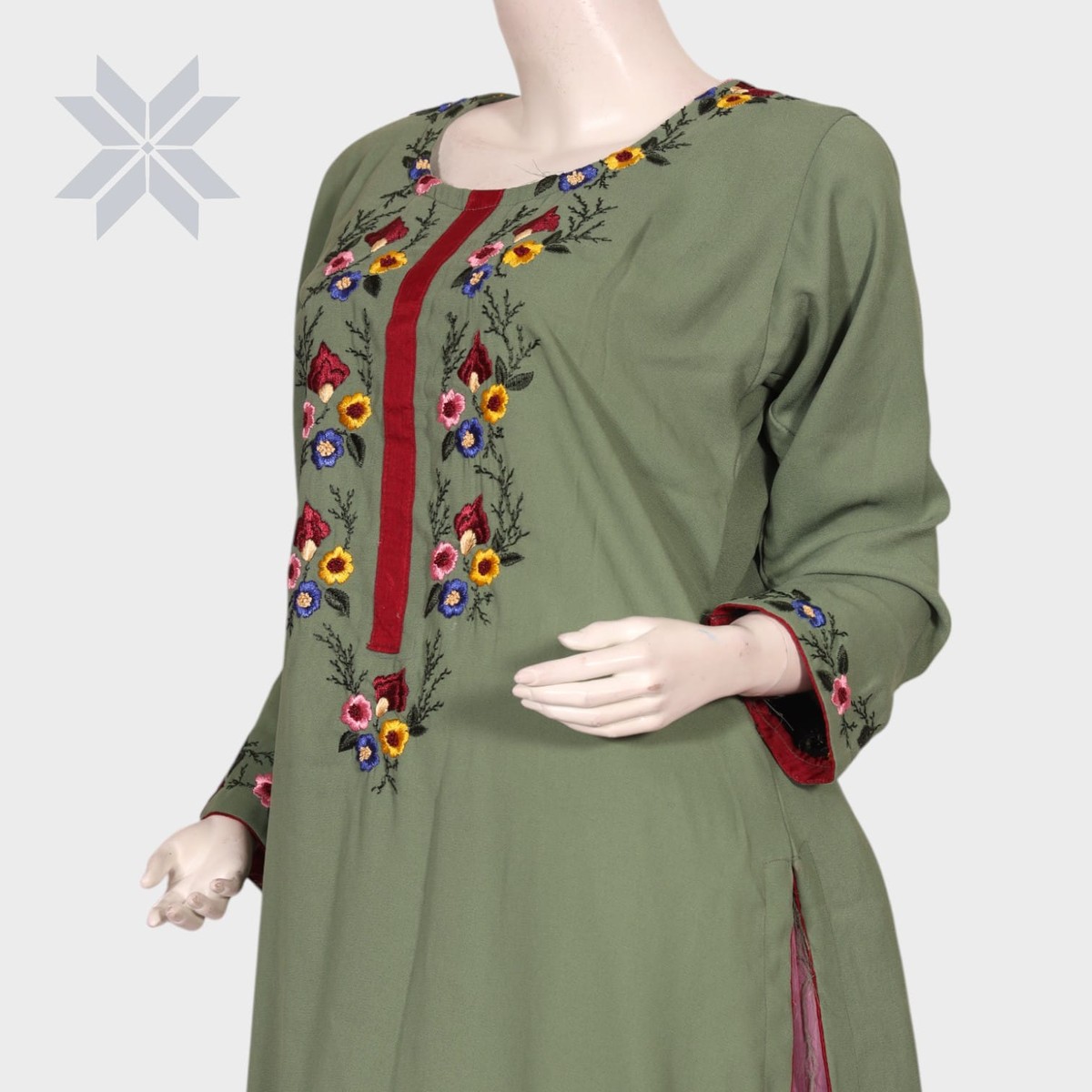 Sabz Gul Classic Embroidered Set 4