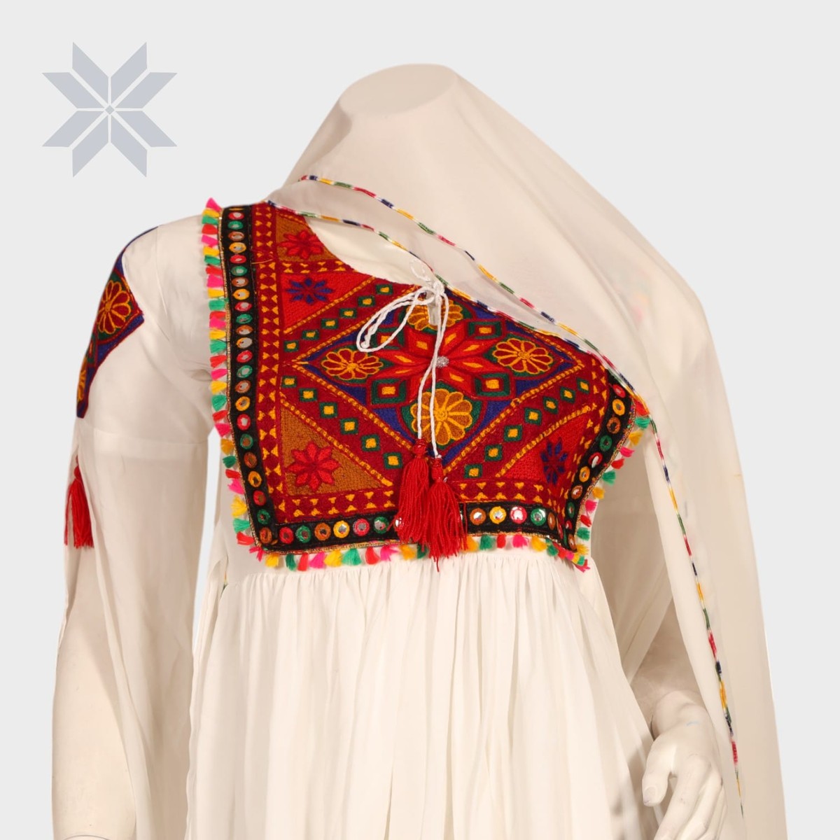 Kandahar Snowfall Traditional Dress 2