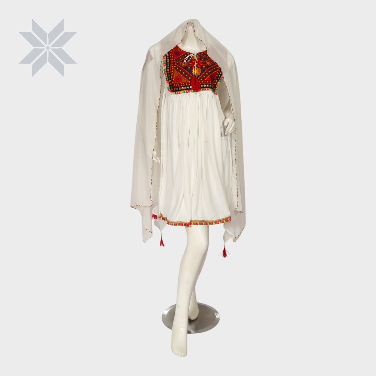 Kandahar Snowfall Traditional Dress 1