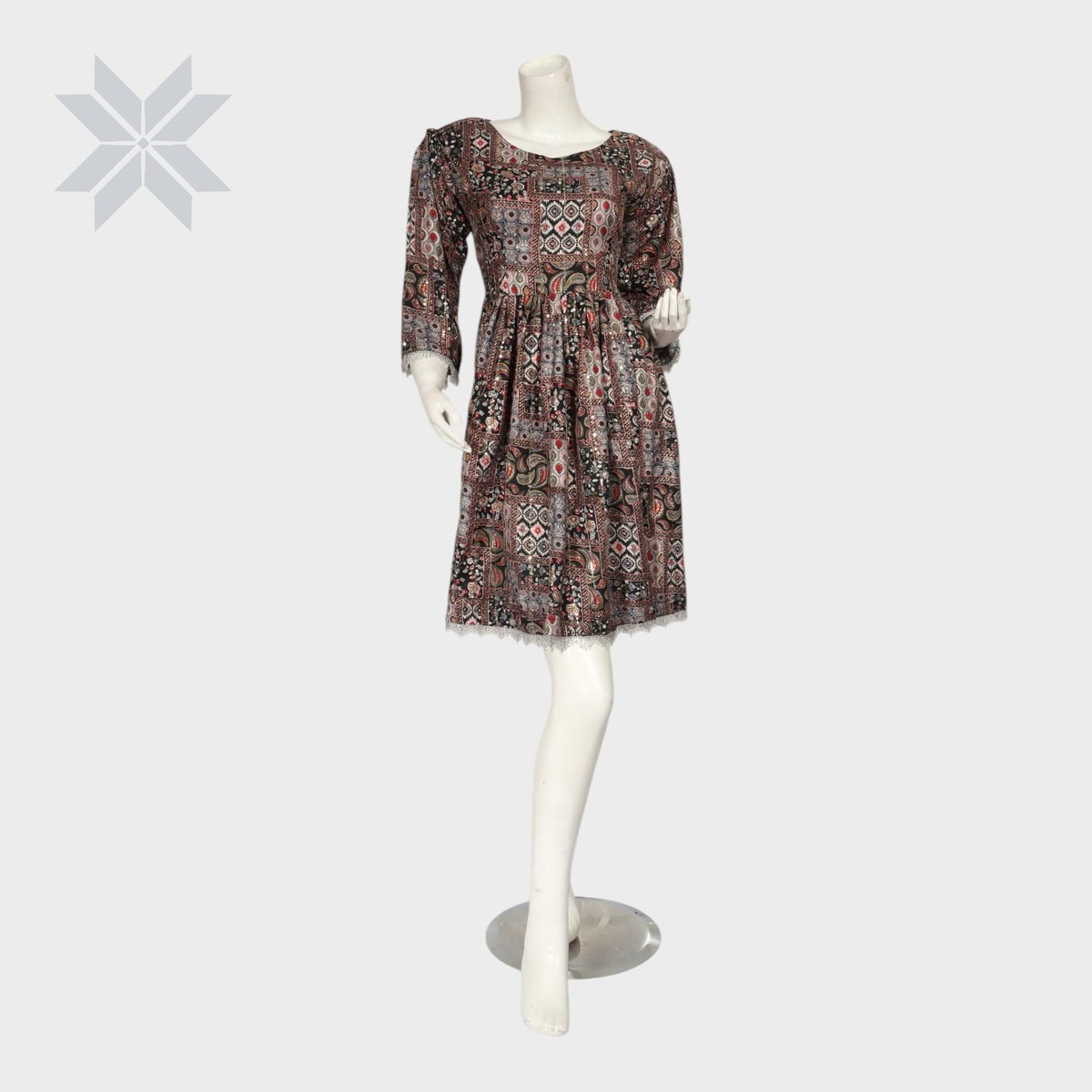 Mosaic Dream Printed Dress 3