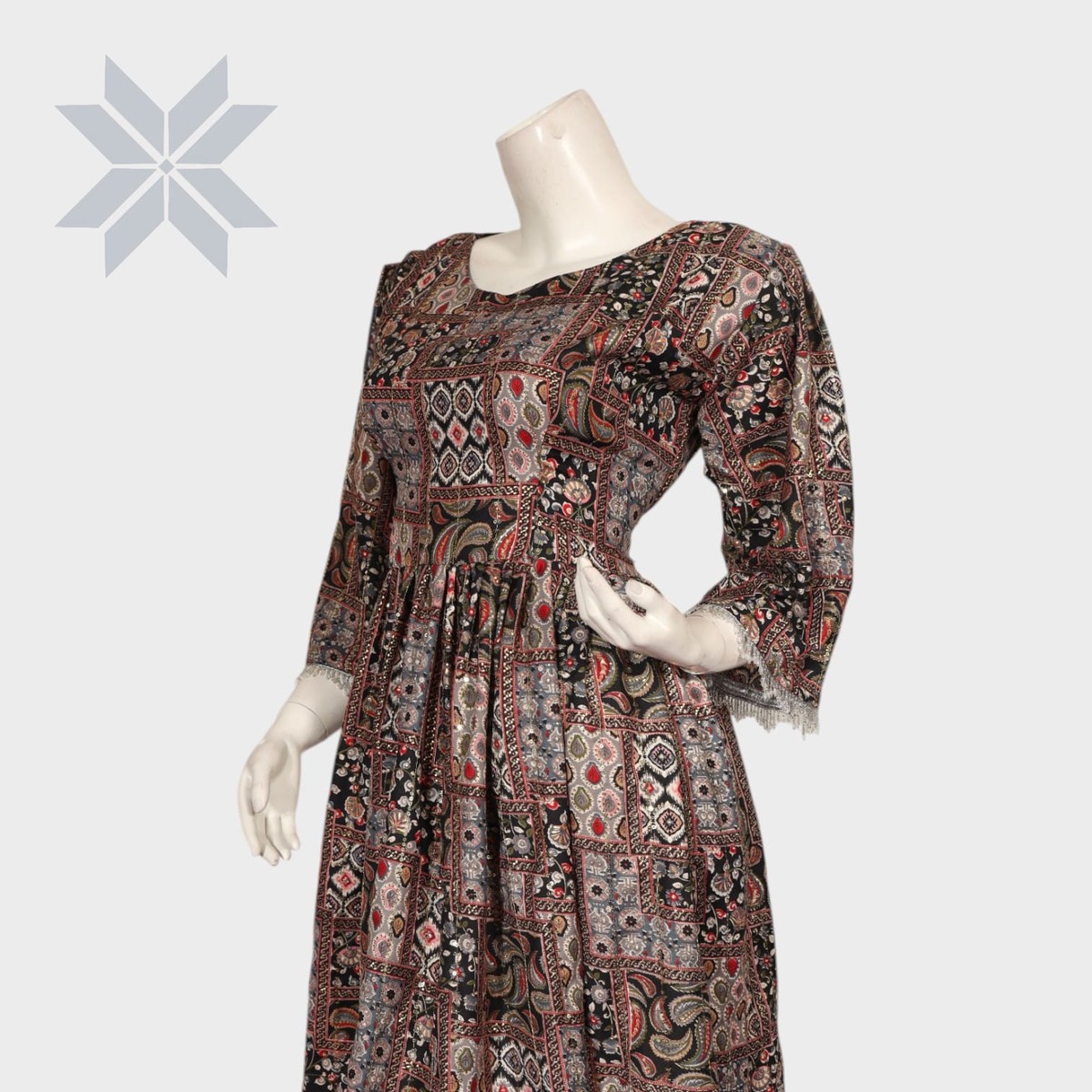 Mosaic Dream Printed Dress 1