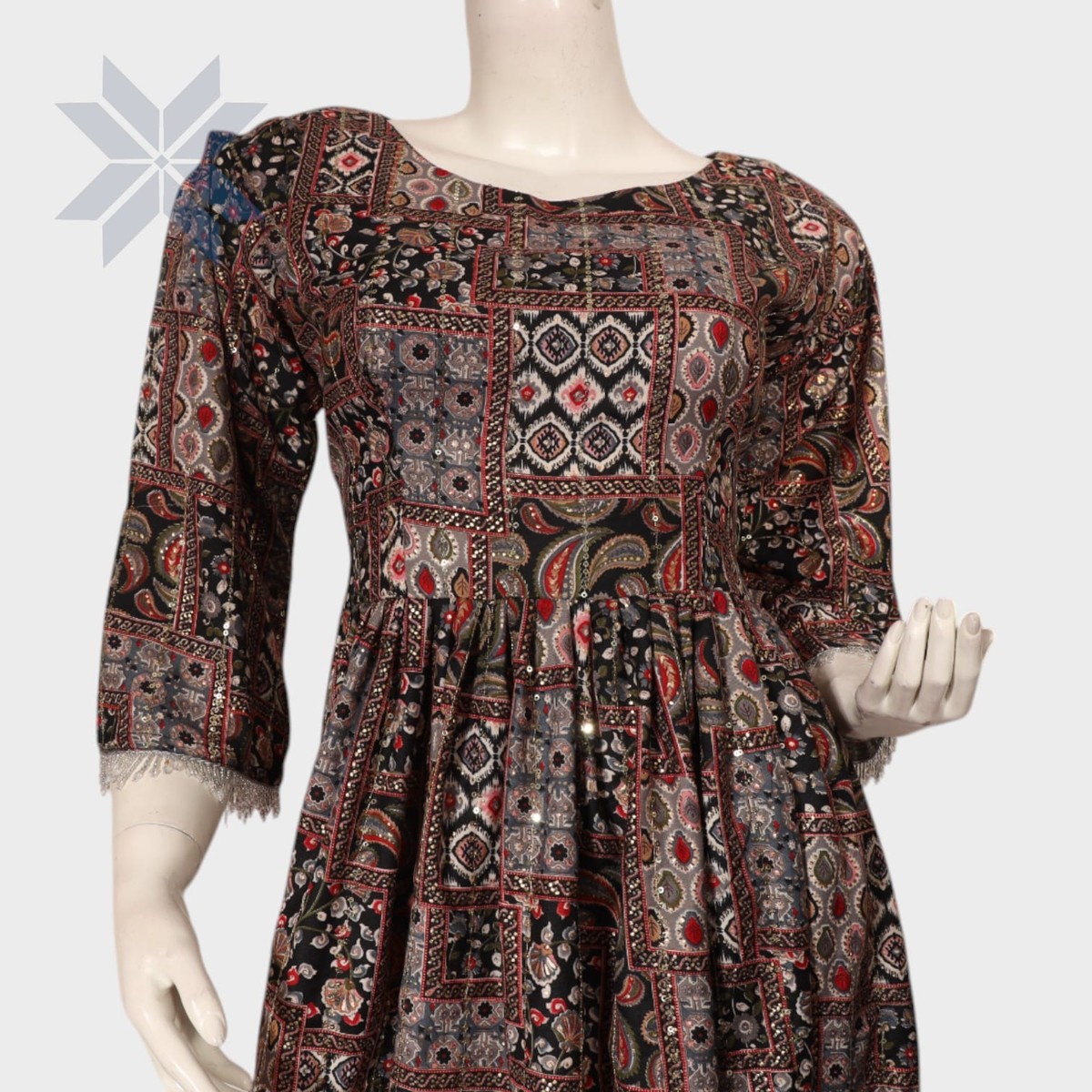 Mosaic Dream Printed Dress 4