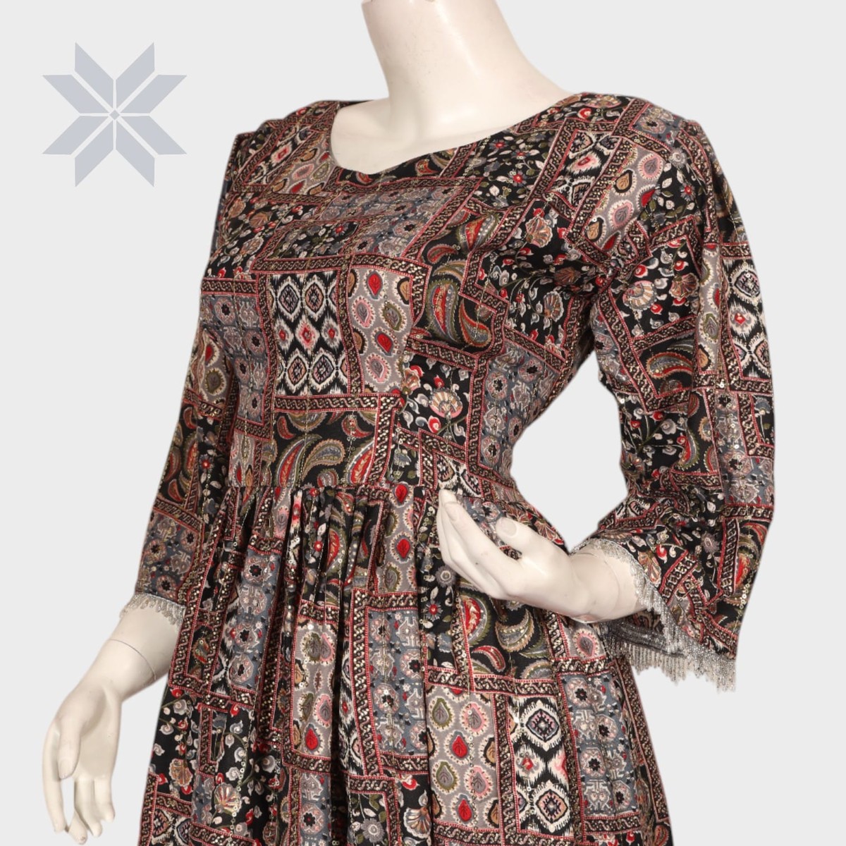 Mosaic Dream Printed Dress 2