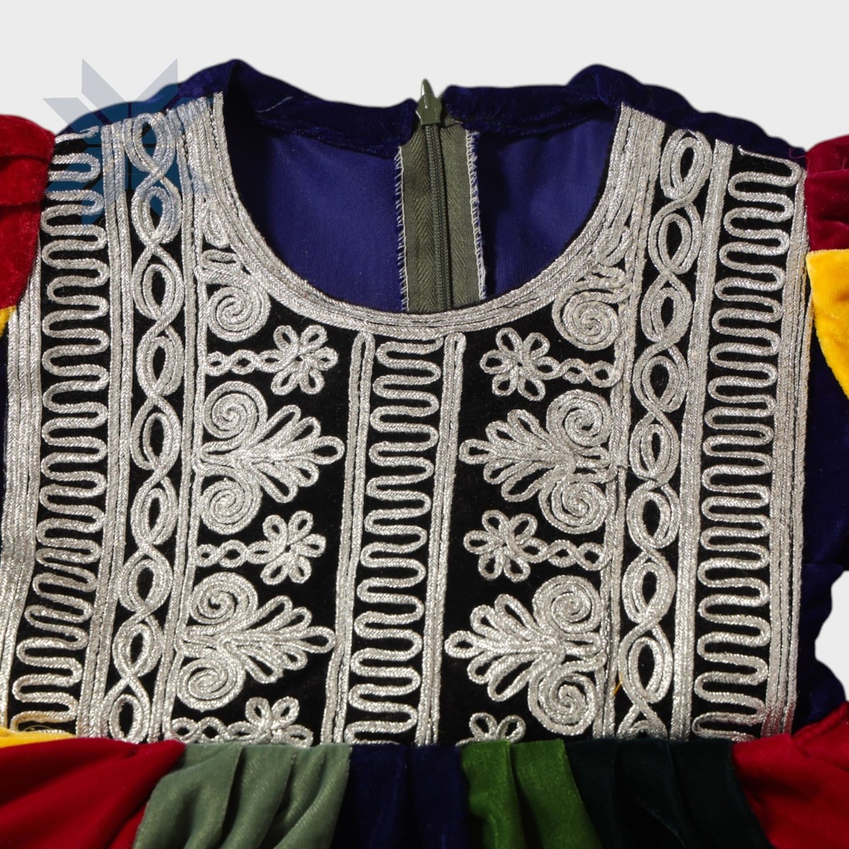 Gulbahar Multicolor Embroidered Baby Dress 2
