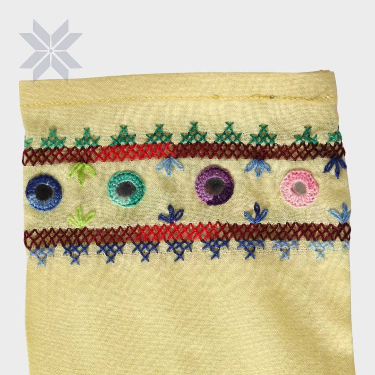 Zarihan Yellow Embroidered Frock 2