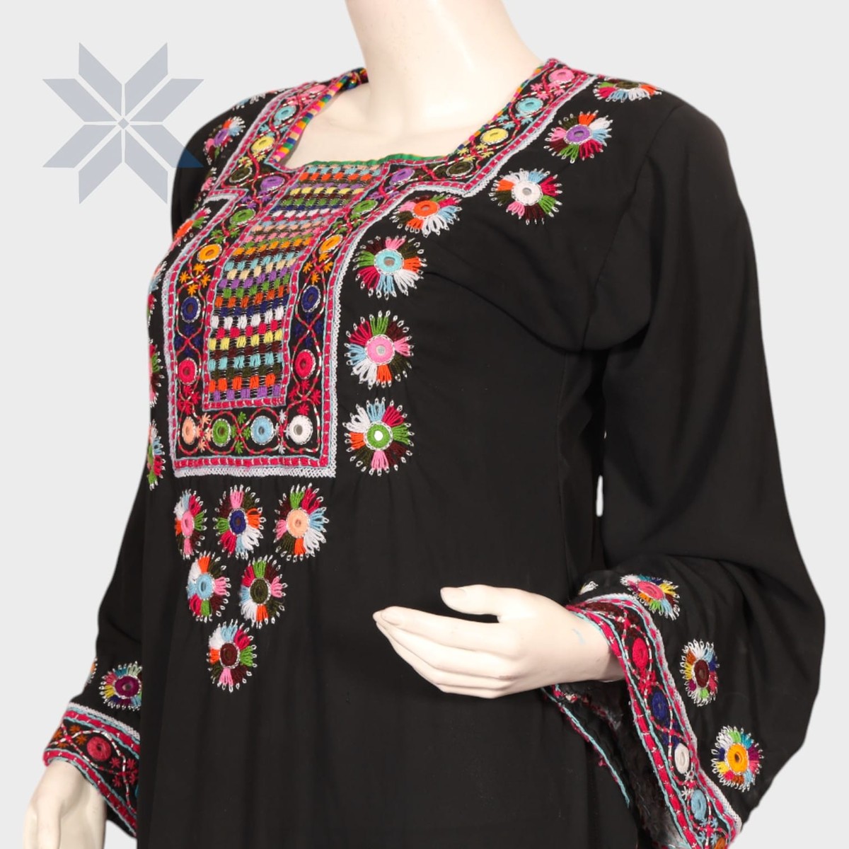 Lalita Floral Embroidered Dress 3