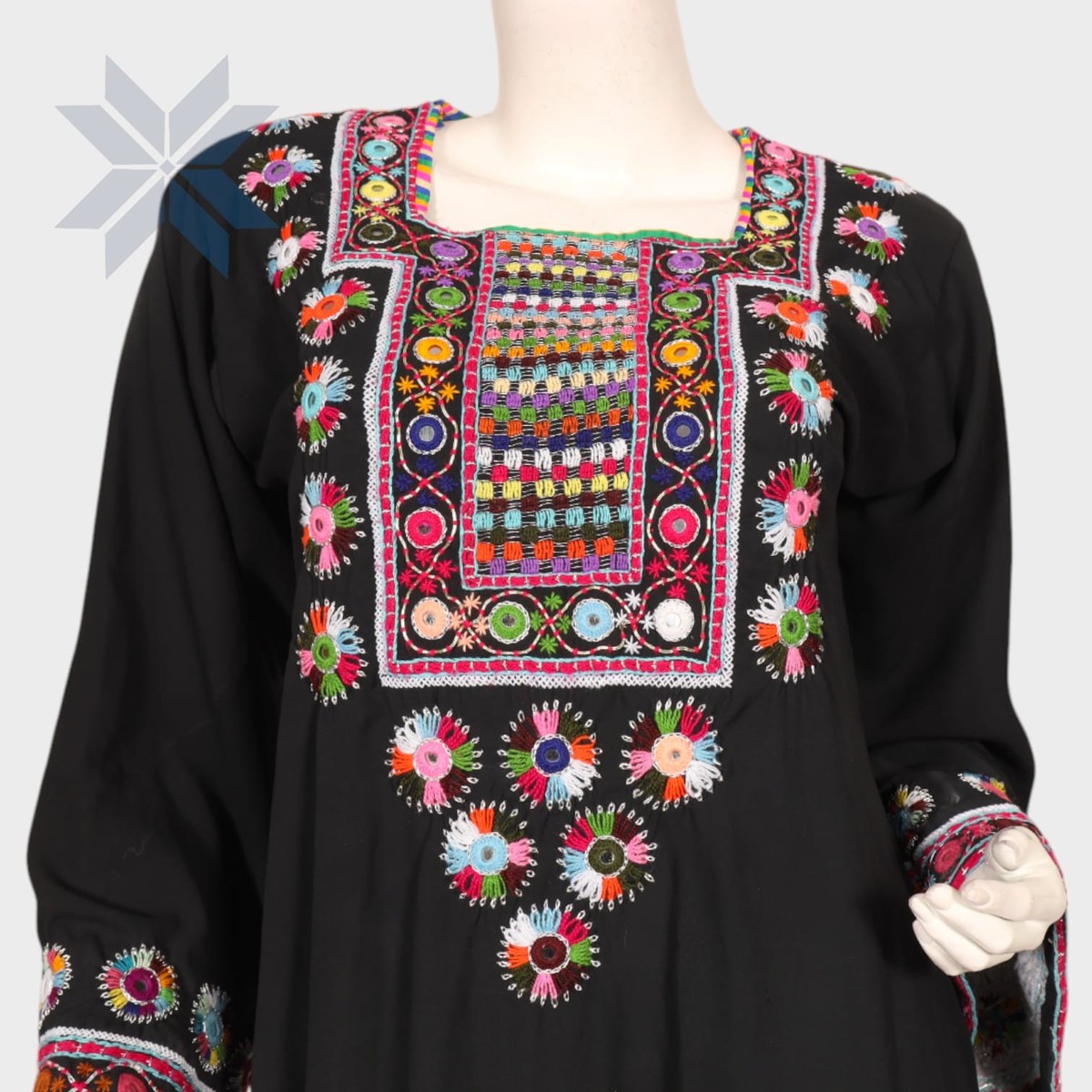 Lalita Floral Embroidered Dress 4