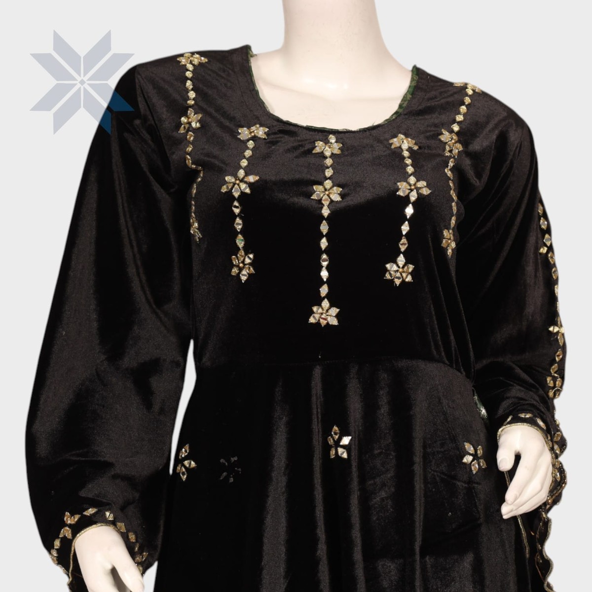Zareen Velvet Charm Dress 2