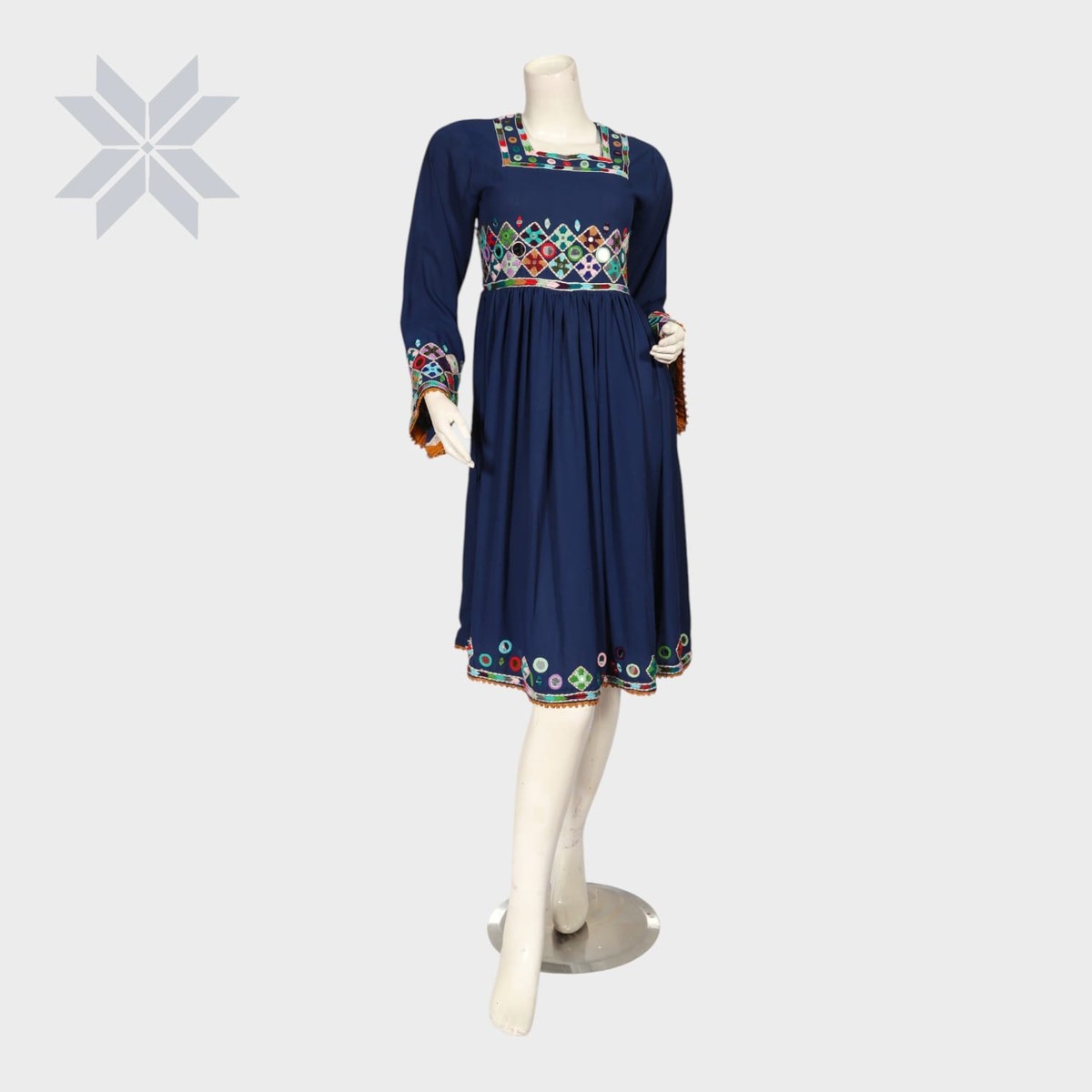 Midnight Mosaic Afghani Dress 1