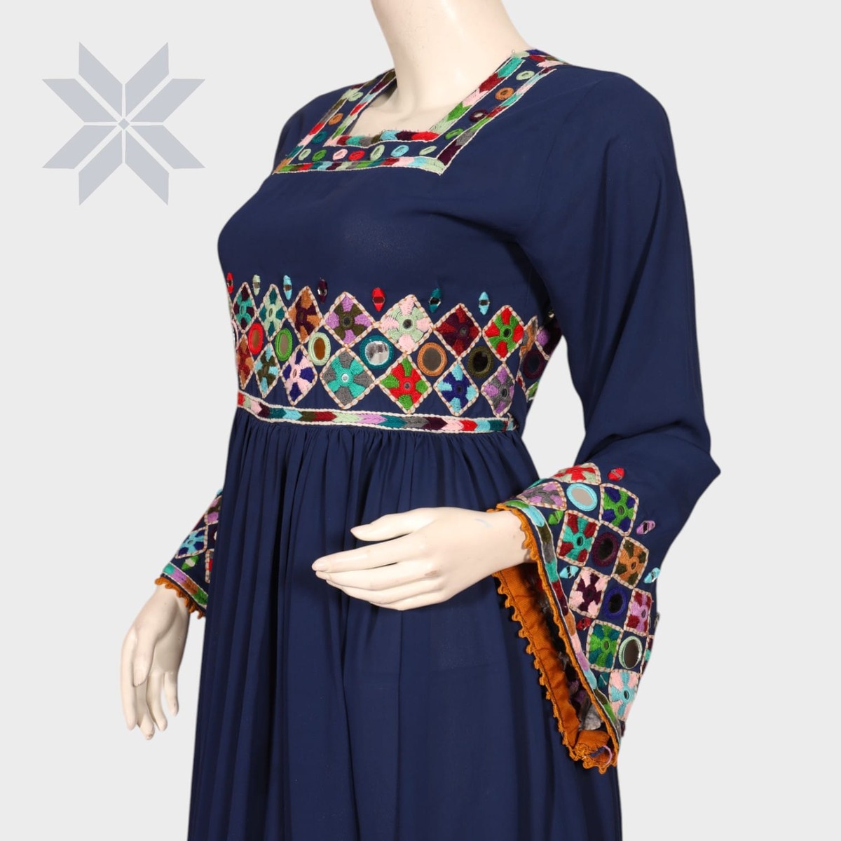 Midnight Mosaic Afghani Dress 3
