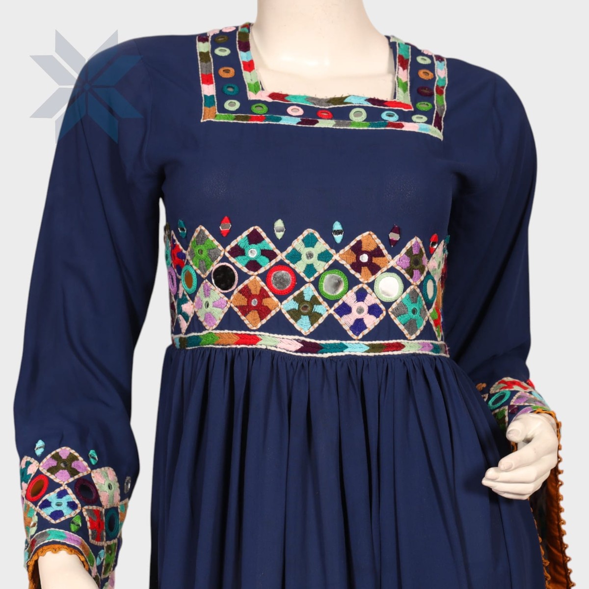 Midnight Mosaic Afghani Dress 2